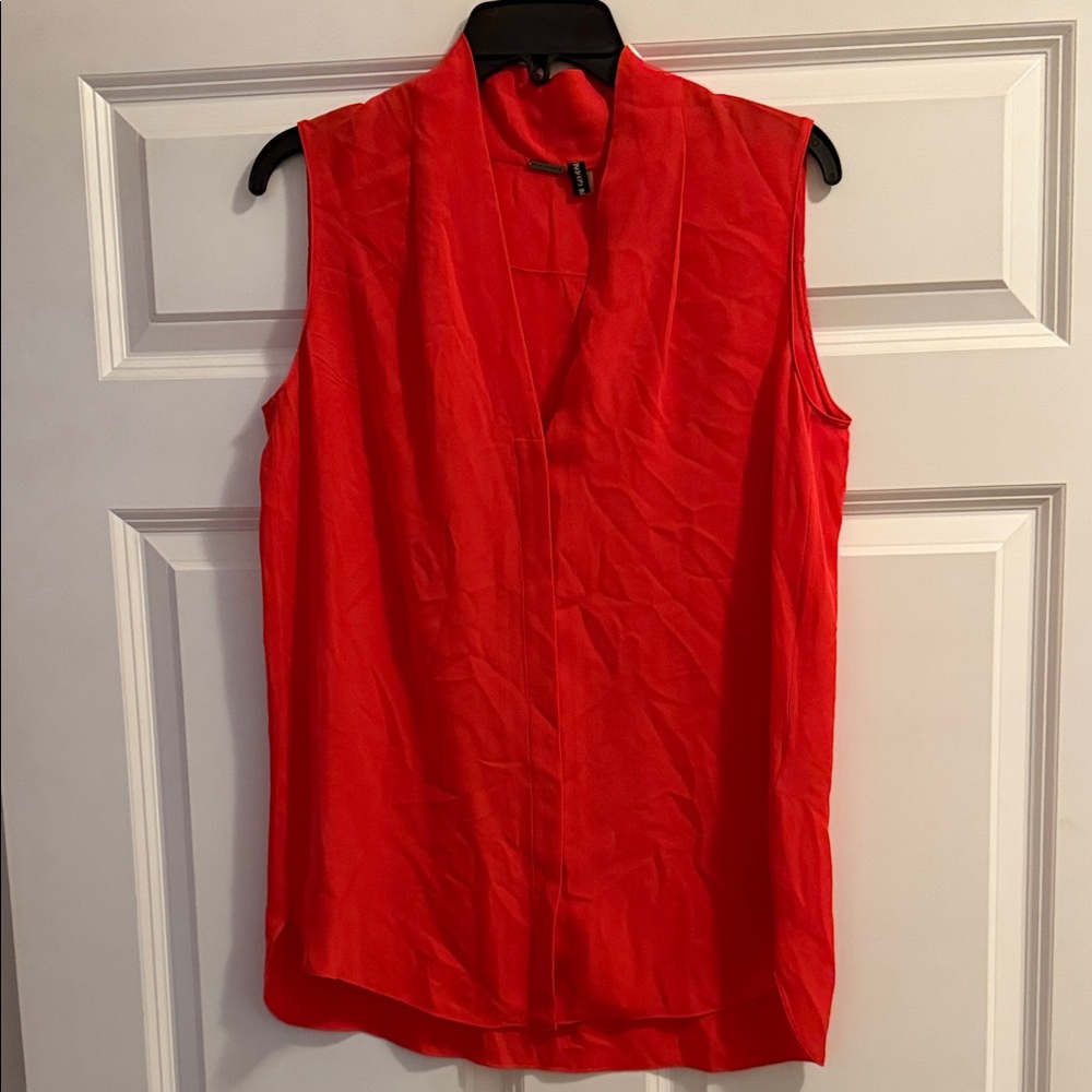 Elie Tahari Vibrant Red Blouse